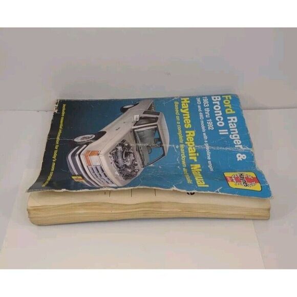 HAYNES Ford Ranger & Bronco ll Repair Manual 1983-1992 ISBN-1563920662 - Picture 4 of 7